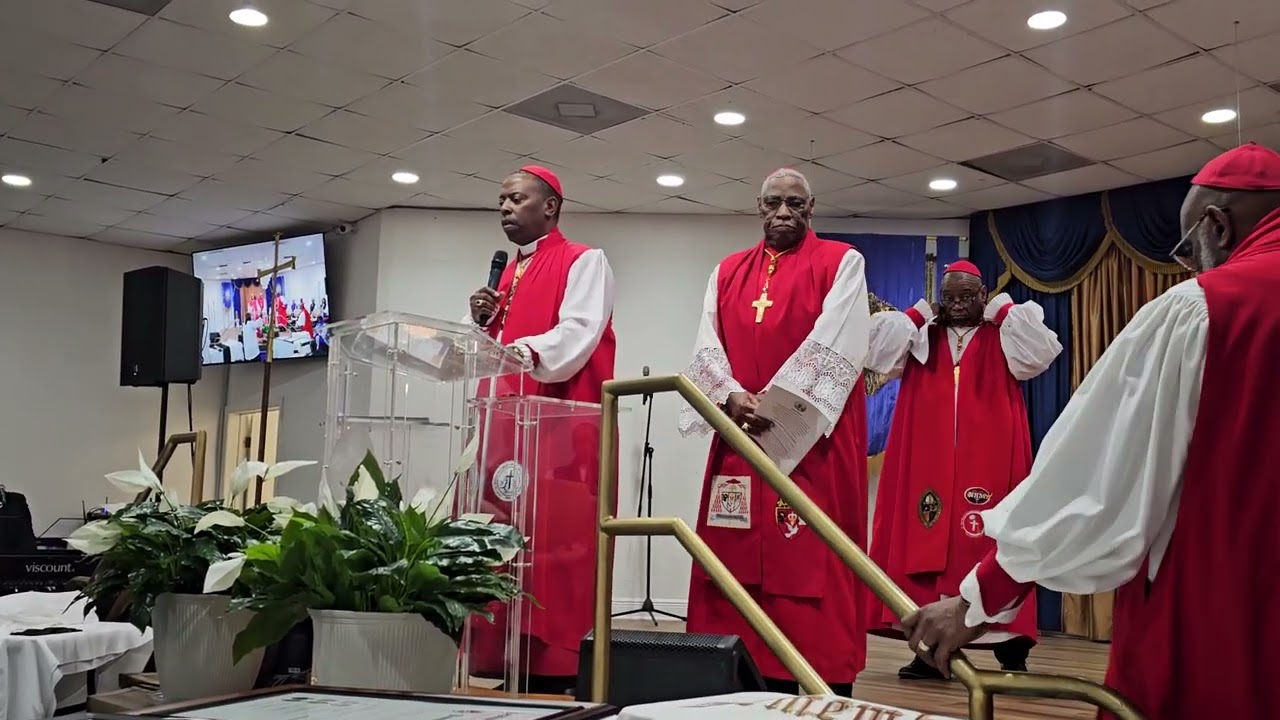 The Sacred Consecration of Bishop-Designate Jimmie Vance of Shreveport, Louisiana 
