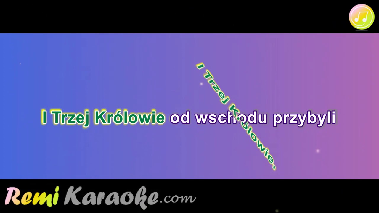 Kolędy - Dzisiaj w Betlejem (karaoke - RemiKaraoke.com)