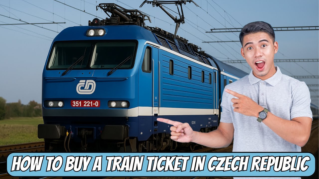 How to Buy an International Train Ticket from Czech Railways (Česk&eacute; dr&aacute;hy) | Prague to Budapest