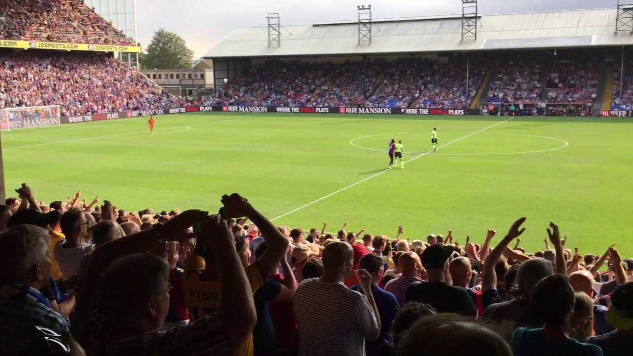 Crystal Palace 1 x 1 Bournemouth - Premier League 27/08/16 ( Crystal Palace fans )