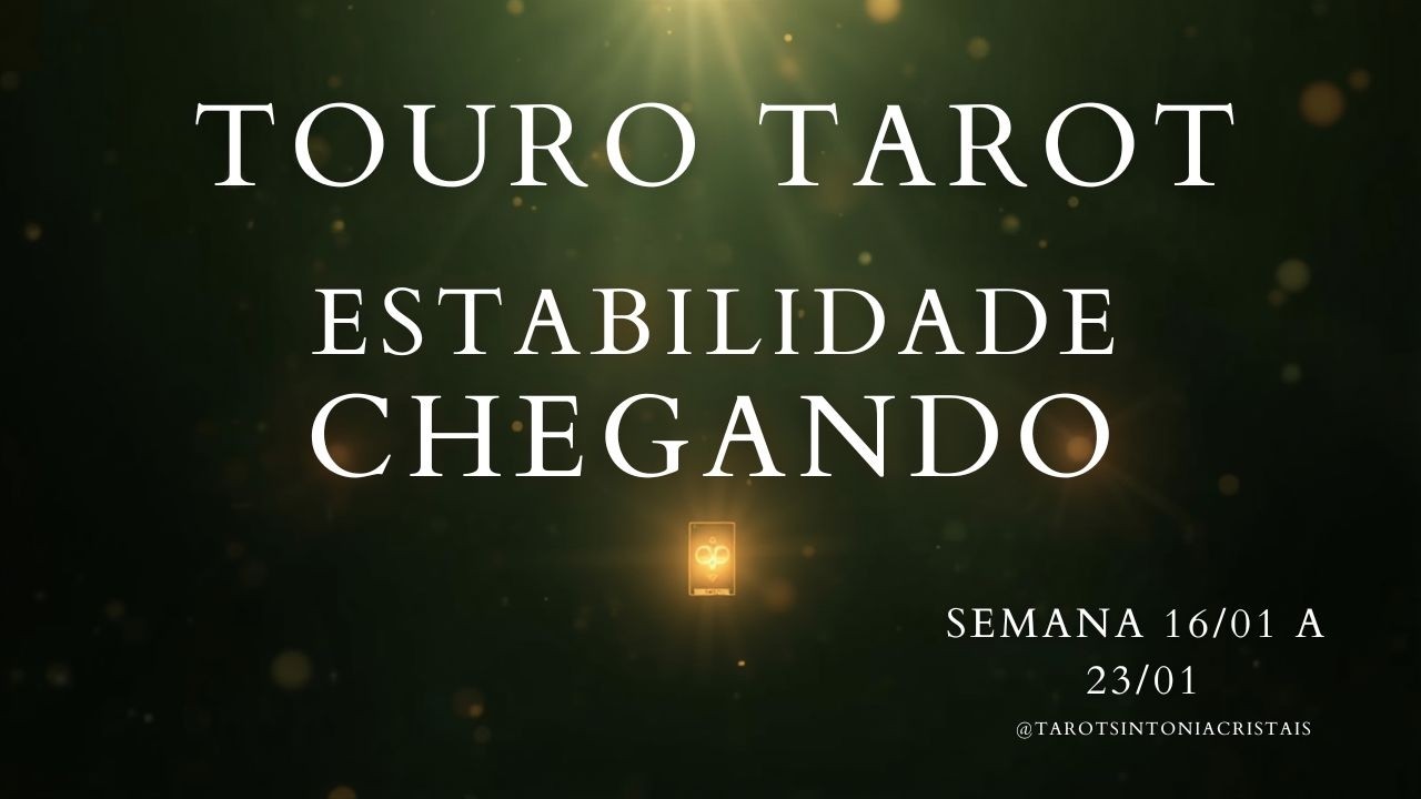 TOURO ♉ TEMPO DIVINO EM AÇÃO ✨ CONFIE NO PROCESSO 🔮