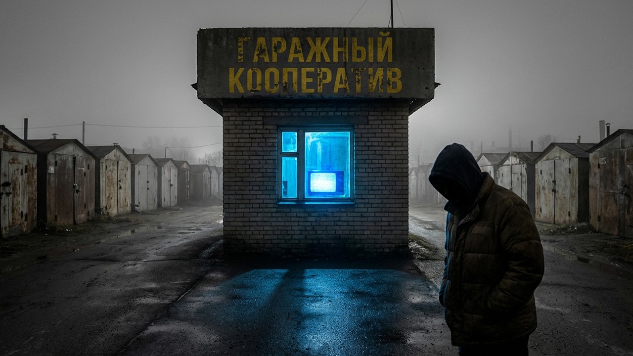 ГАРАЖНЫЙ КООПЕРАТИВ. Я ЗАШЕЛ В СТАРЫЕ ГАРАЖИ И НЕ СМОГ ВЫЙТИ | АТМОСФЕРНЫЙ ХОРРОР