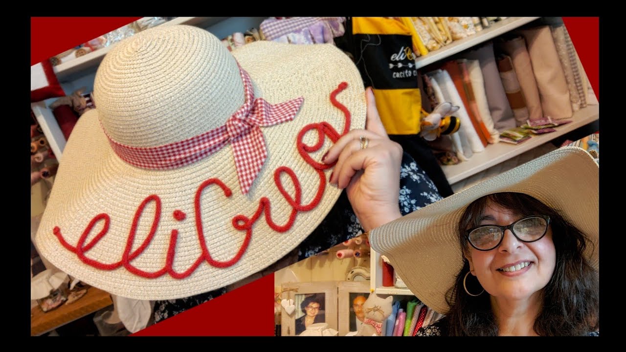 come fare un cappello alla moda - FACILISSIMO #elicrea #cucitocreativo  #videotutorial #diy