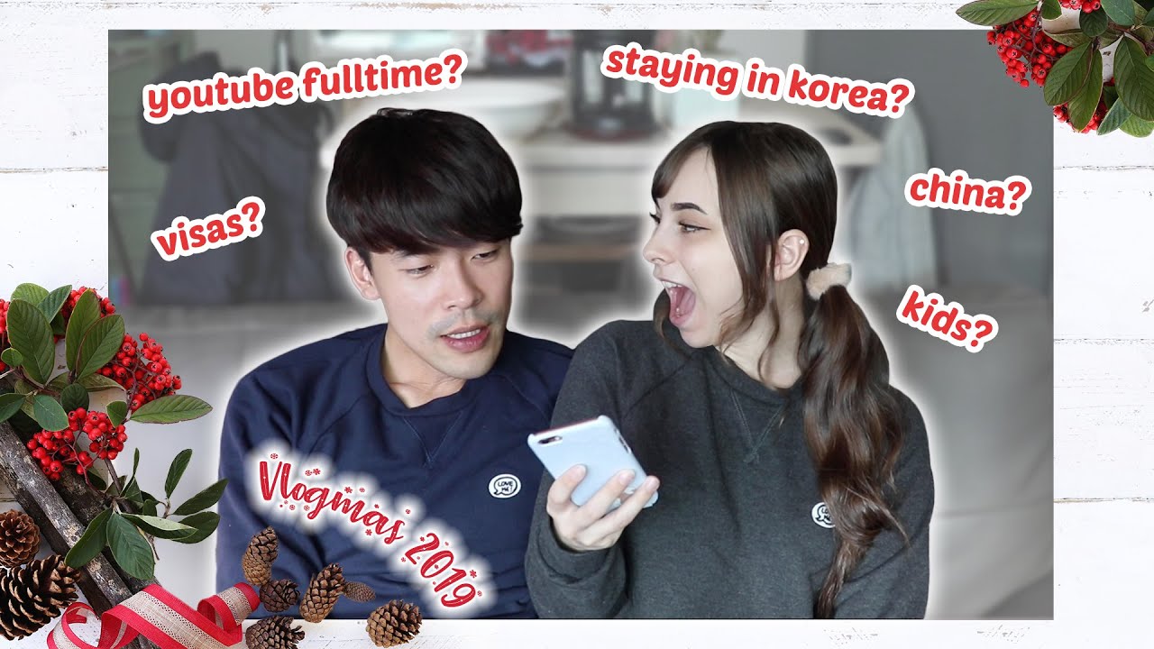 International Couple Q&A 💕 (Korean Boyfriend, American Girlfriend) &bull;&bull; 국제커플 QA