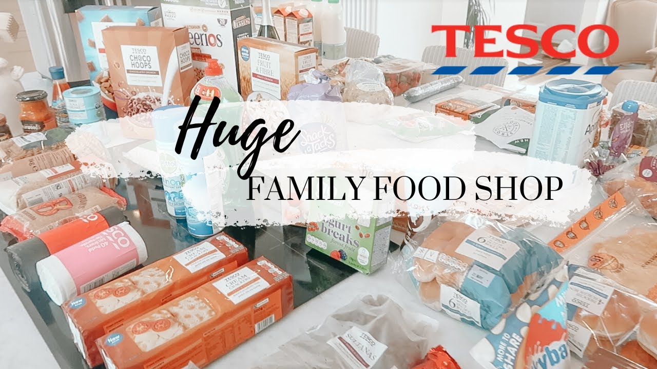HUGE FOOD SHOP | HEALTHY MEAL IDEAS | FAMILY OF FIVE | VICKY THORNTON NORRIS