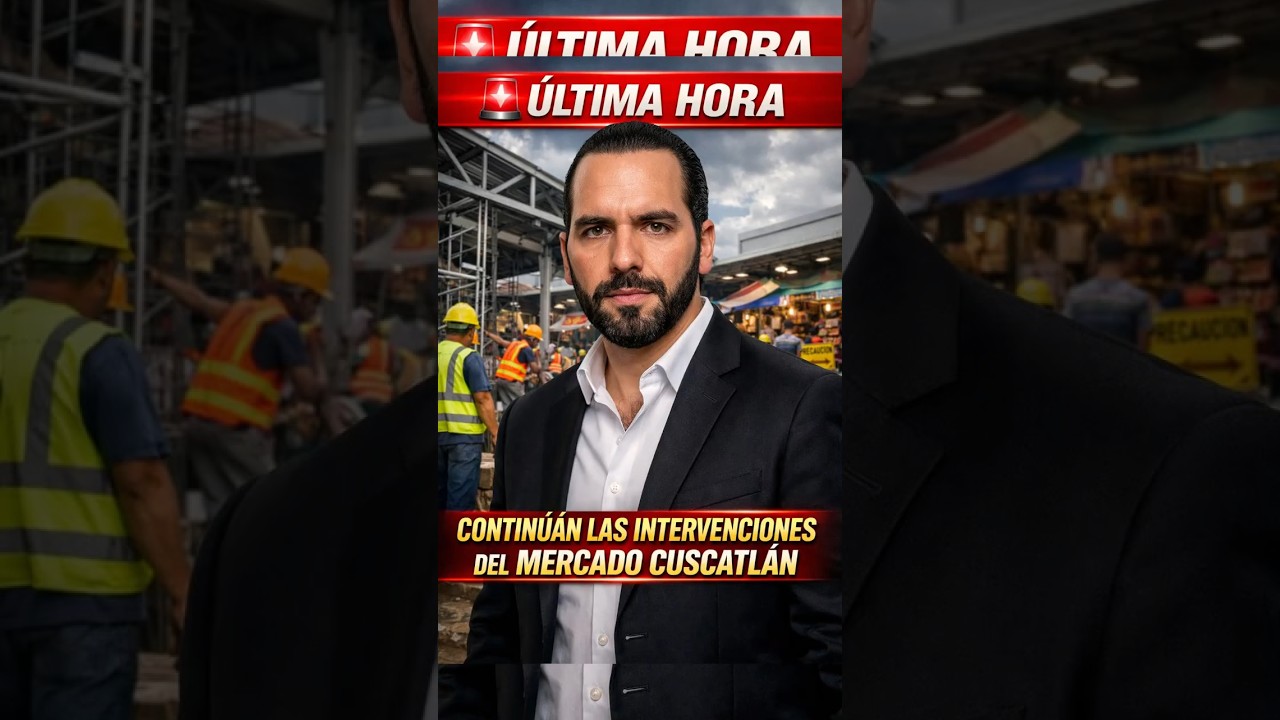 ⏰🇸🇻 &Uacute;LTIMA HORA: 🔥 Comerciantes celebran remodelaci&oacute;n del Mercado Cuscatl&aacute;n 🙌