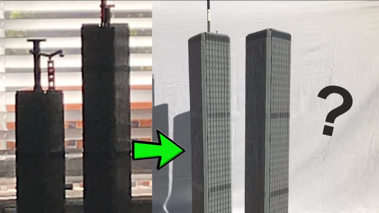 How to build the LEGO twin towers
