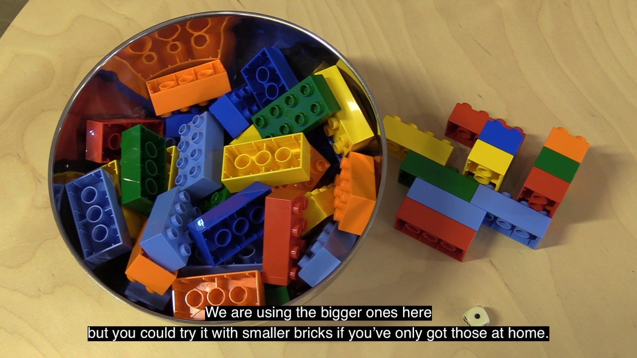 Playful Learning Activity: Cover It (Six Bricks)