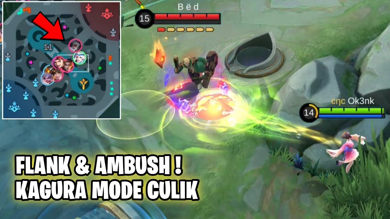 Kagura Mode Assassin! Begini Positioning yang Tepat untuk Culik Musuh | Mobile Legends