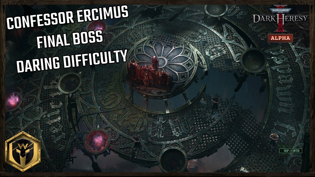 Confessor Ercimus - Daring Difficulty - Boss Fight - WH40K: Dark Heresy Alpha