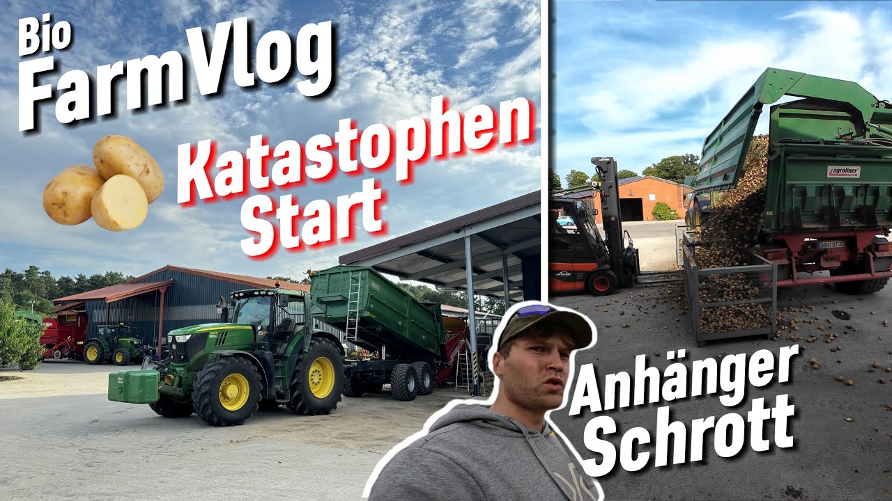 Kartoffel Start 2024 -  so viele Kluten hatten wir noch nie.. Wagen Schrott & mehr Vlog 121