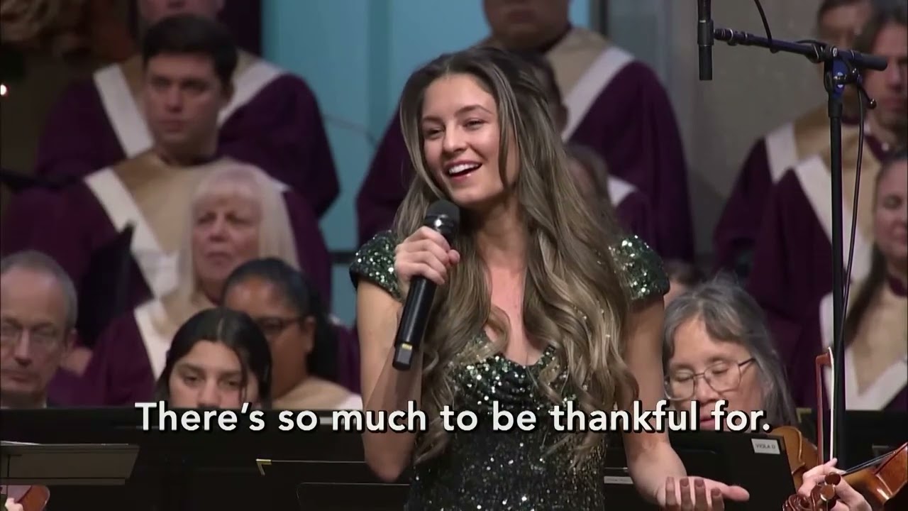 Alessandra Sorace - Thankful (in the style of Josh Groban)