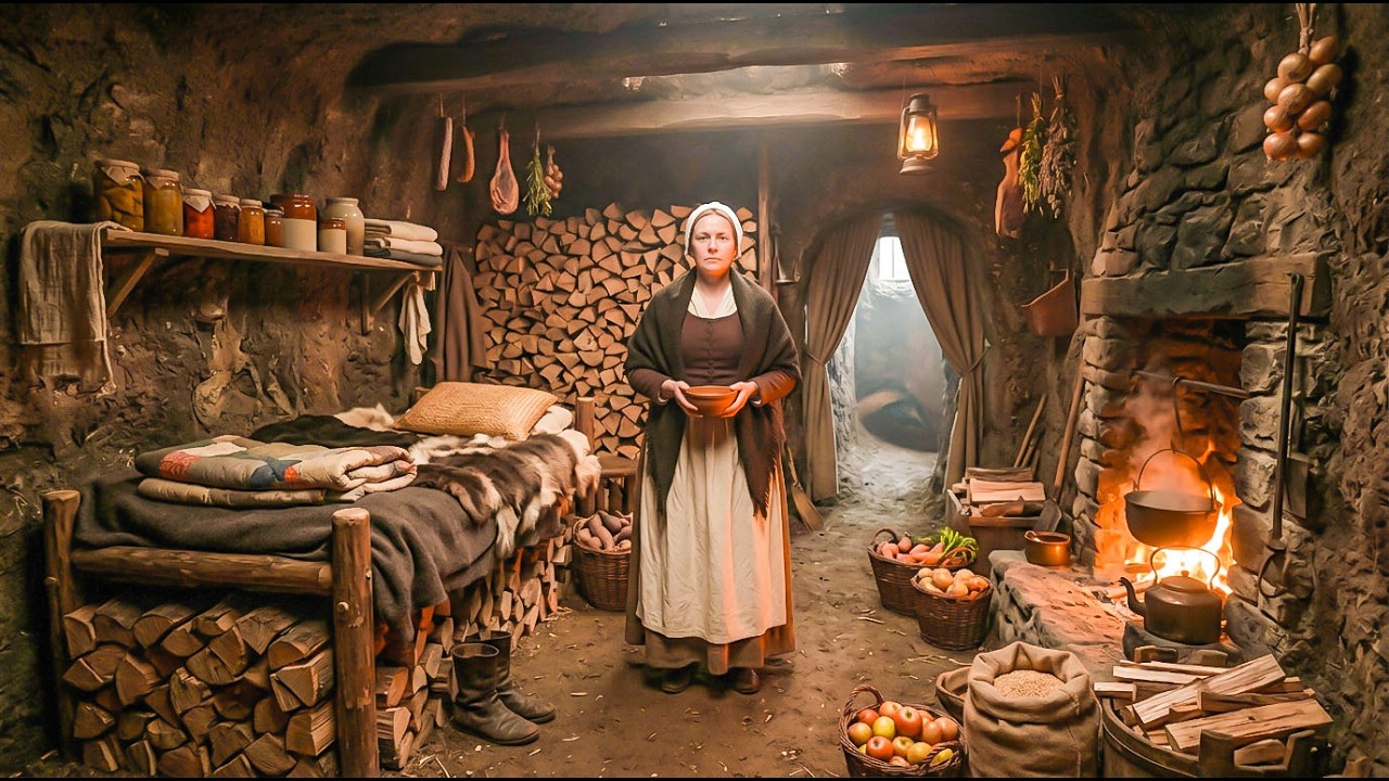 Cast Out Before Winter, a Widow Filled a Cave With Firewood and Food — It Saved Her in the Blizzard