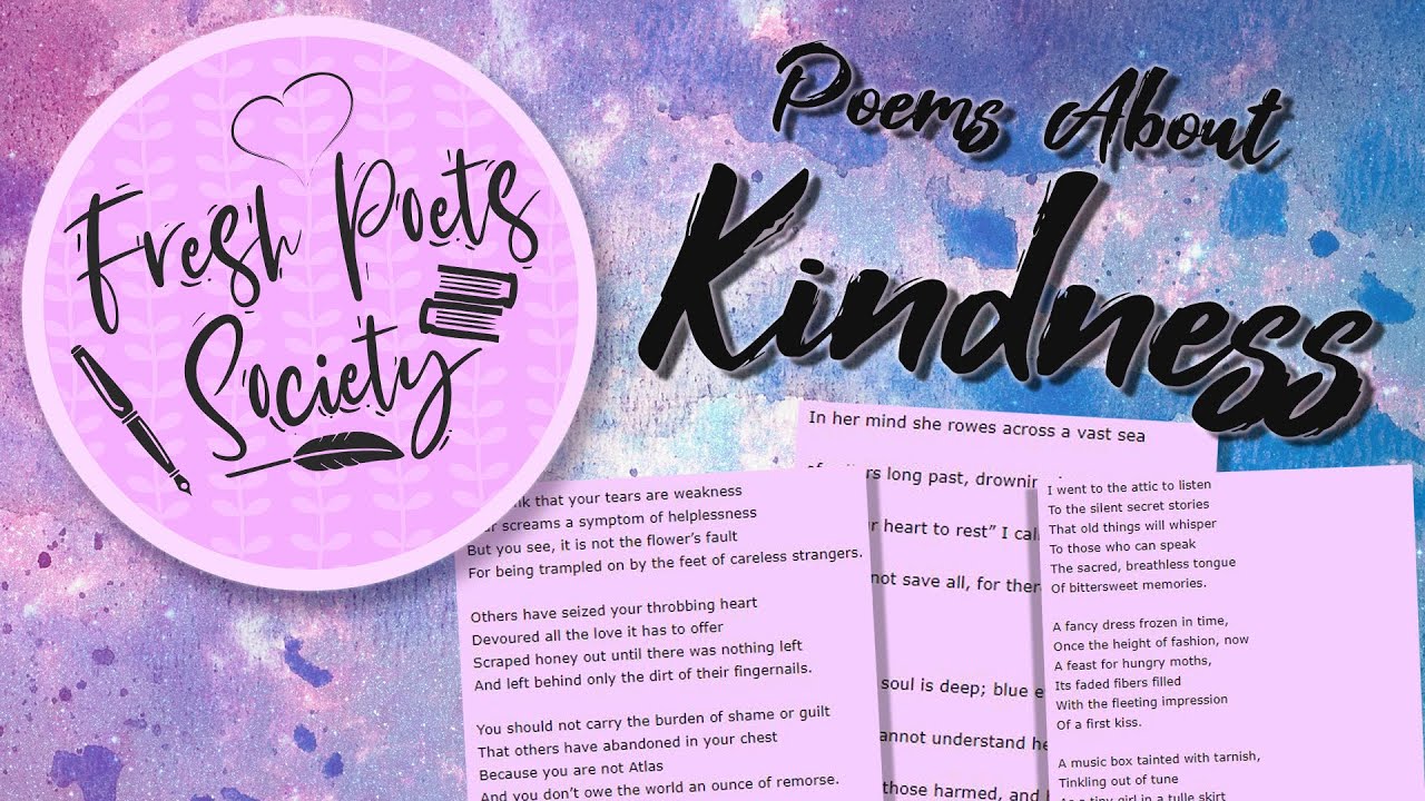 Reading My Subscribers' Poetry About Kindness | Fresh Poets Society