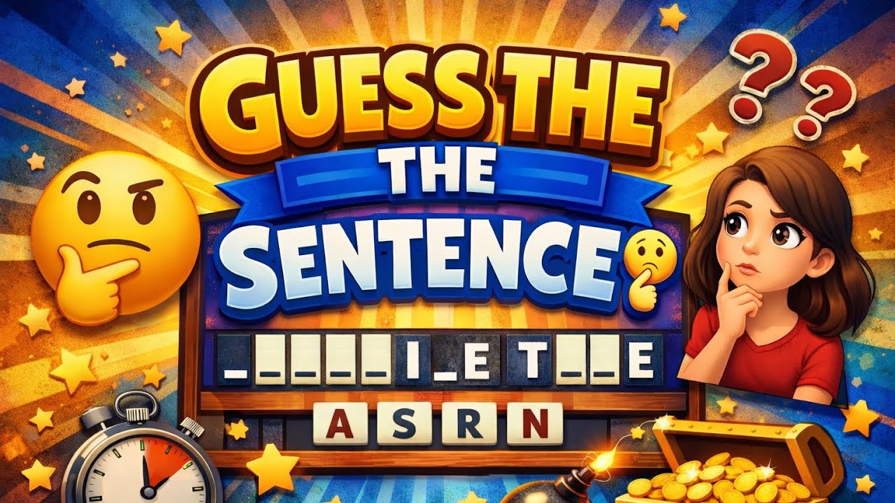 Guess The Sentence Game 🤯 | Dimag Hila Dene Wala Challenge #gameplay #like #subscribe 