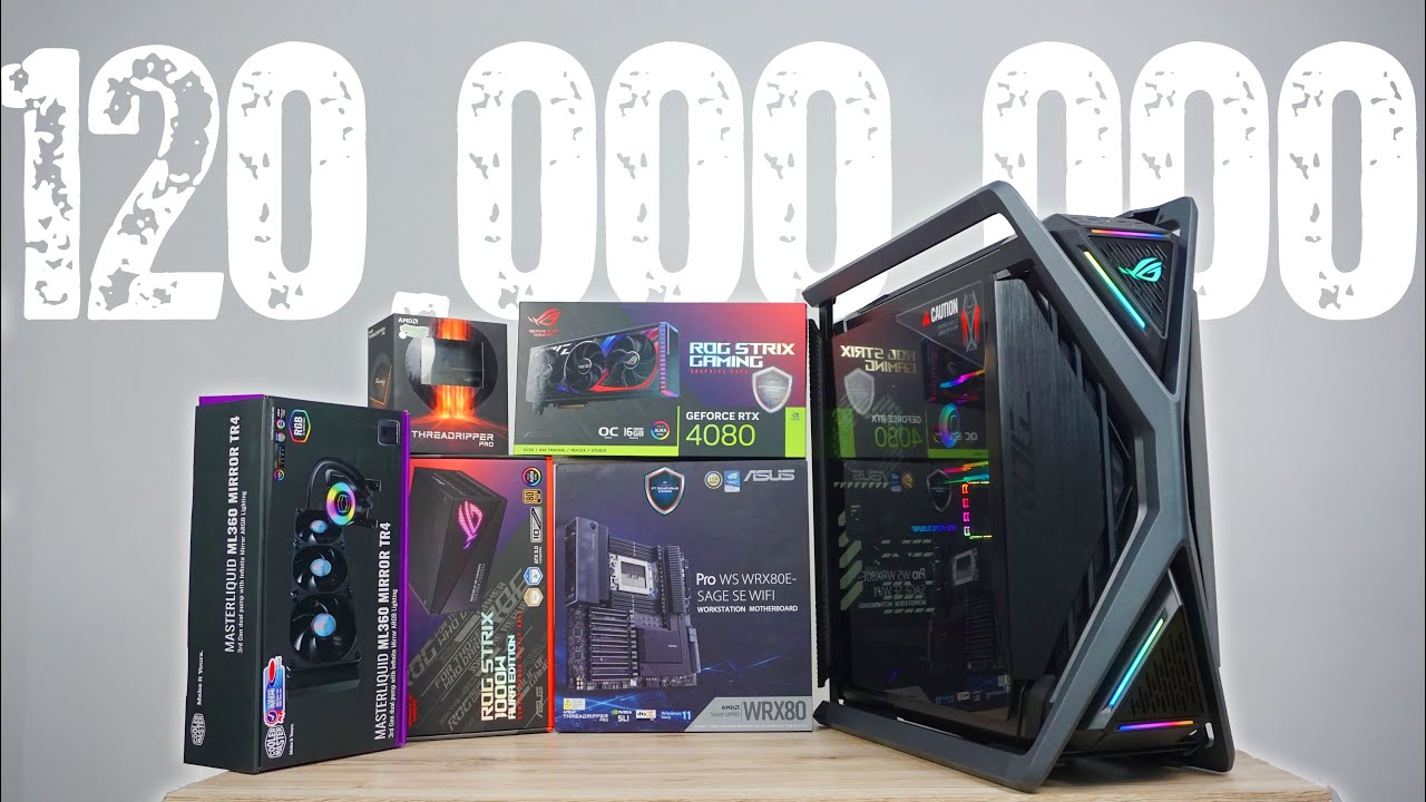 Rakit PC 120 juta 2023 AMD Ryzen Threadripper ! Ini mah Bisa Beli Mobil!!
