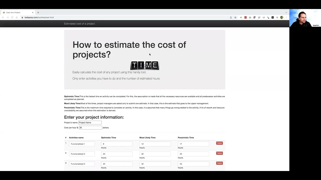 19 Demostración estimación rápida