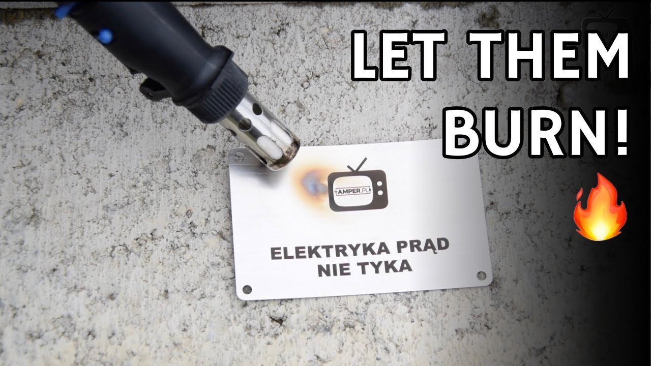 Test opalarki 🔥 Wytrzymałość ogniowa i mechaniczna oznaczników Phoenix Contact