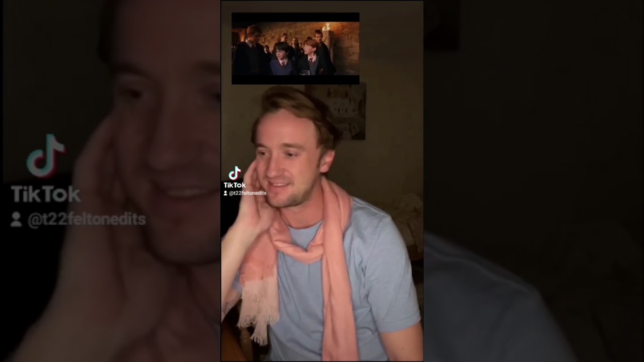Tom Felton's reaction to HP (Part 9)