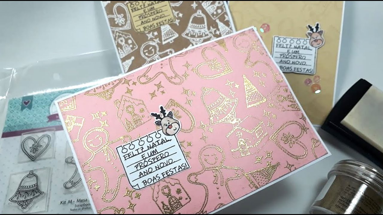 FAÇA EM CASA FOIL FALSO!! usando CARIMBO!