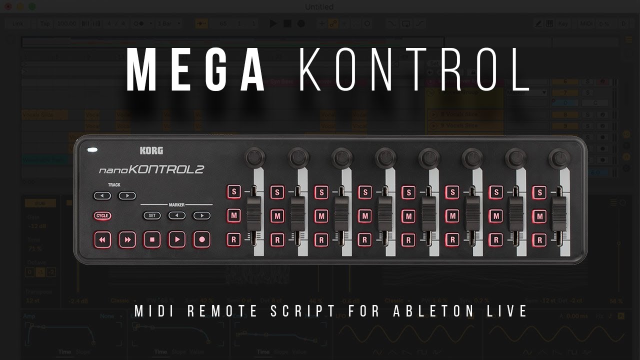 megaKONTROL | MIDI Remote Script para Ableton Live