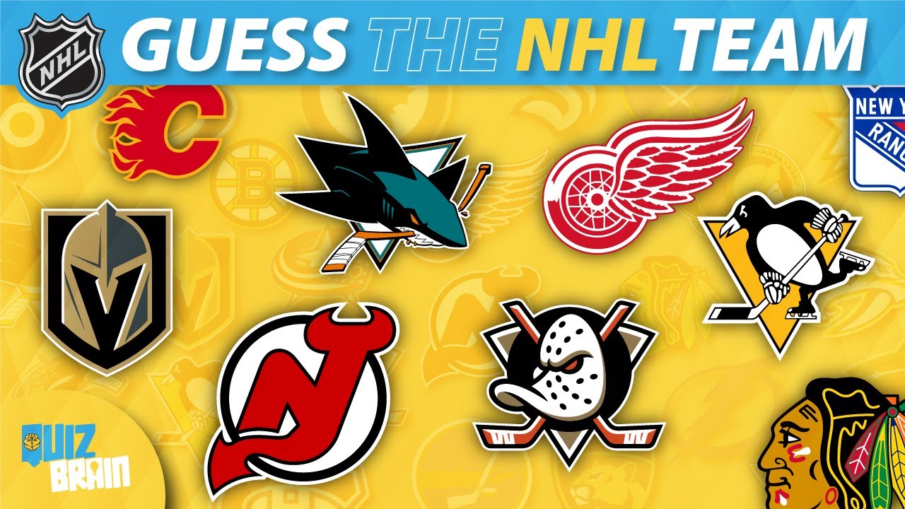 Guess the NHL Team! | Can You Name All 32 Hockey Logos? 🏒