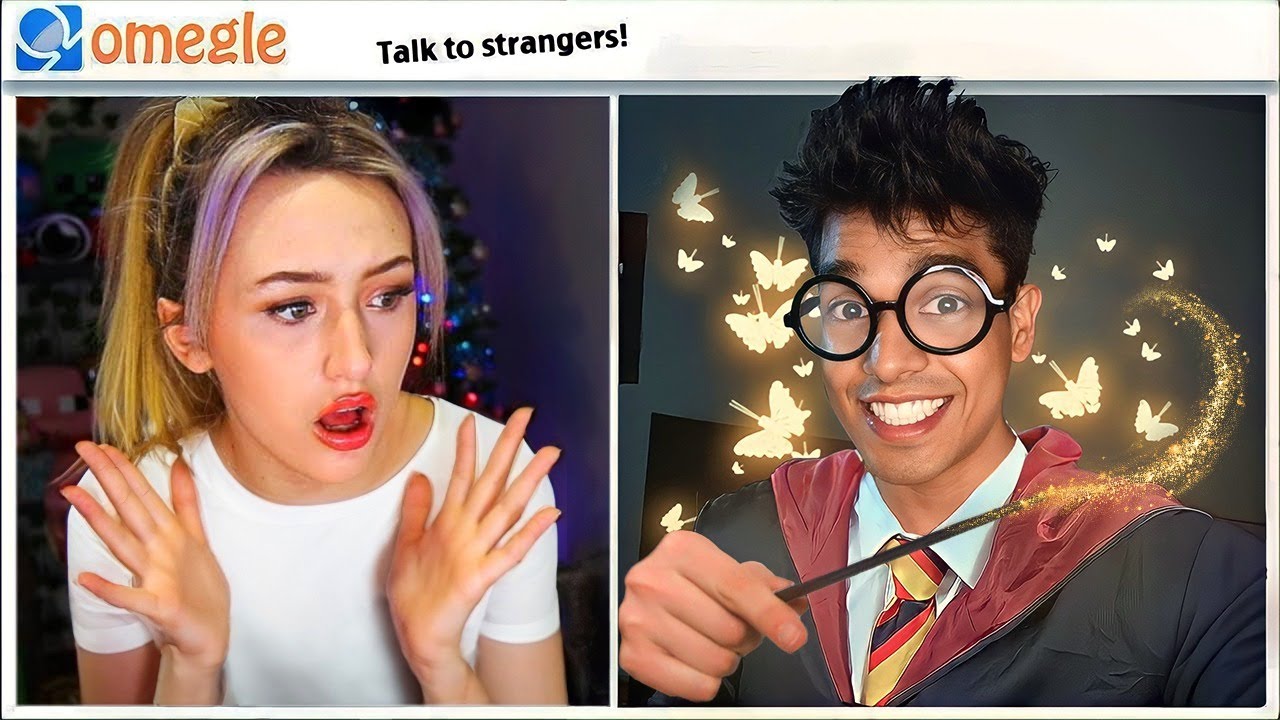 Индийский Гарри Поттер творит чудеса на Omegle