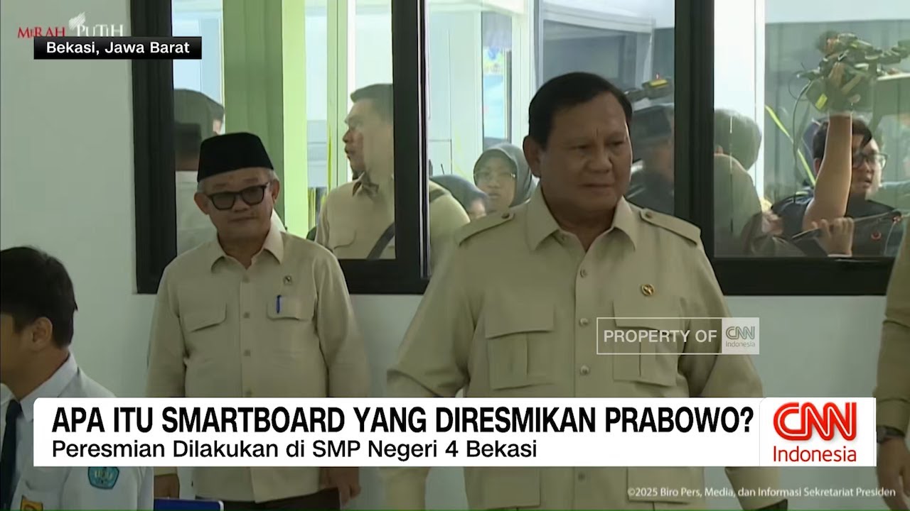 Apa Itu Smartboard yang Diresmikan Prabowo?