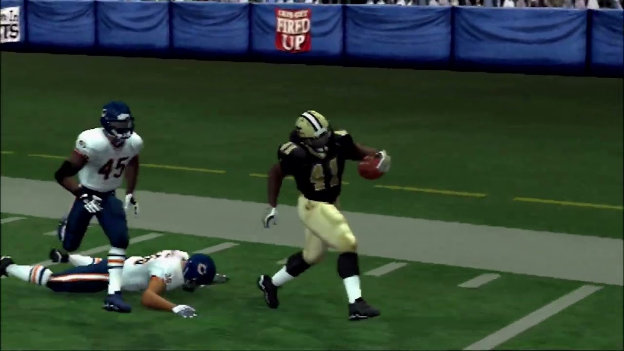 Madden NFL 22 Updated Rosters Franchise on PS2 - Kamara and the Saints Host Justin Fields