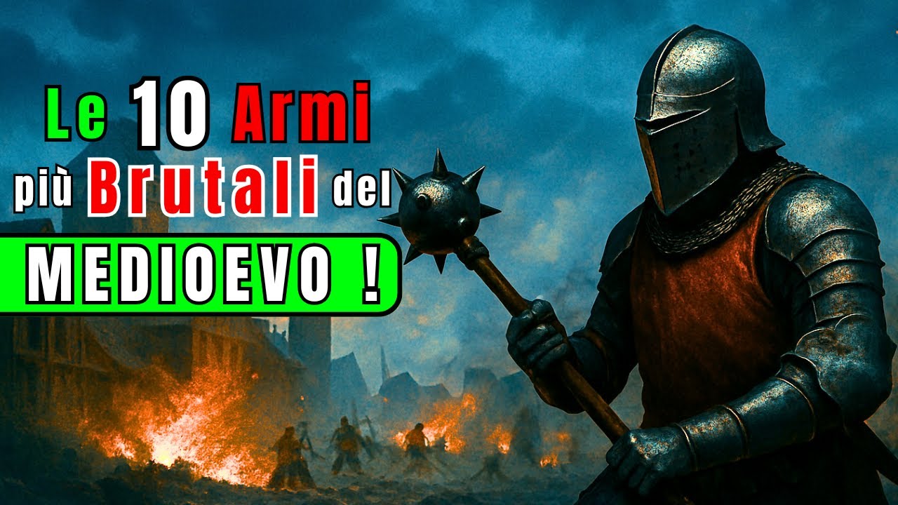 Le 10 Armi Pi&ugrave; Brutali del Medioevo!
