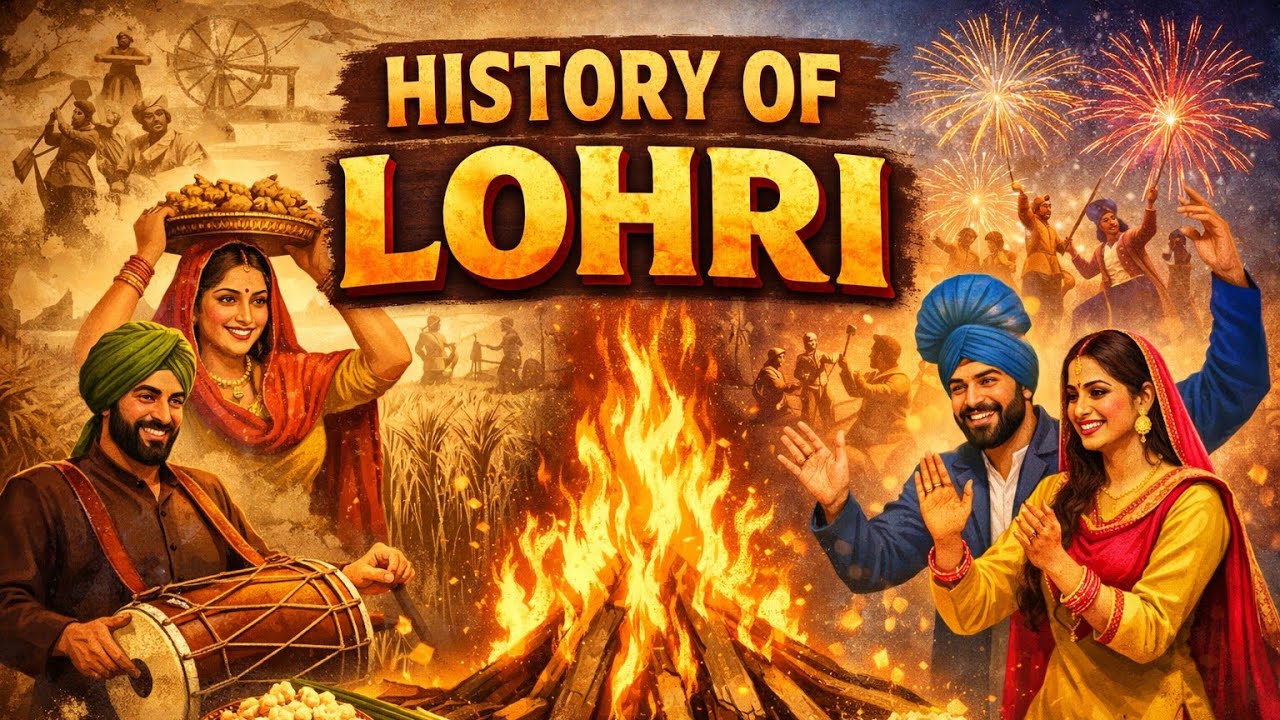 Lohri Festival History in Hindi | लोहड़ी क्यों मनाई जाती है | Story of दुल्ला भट्टी