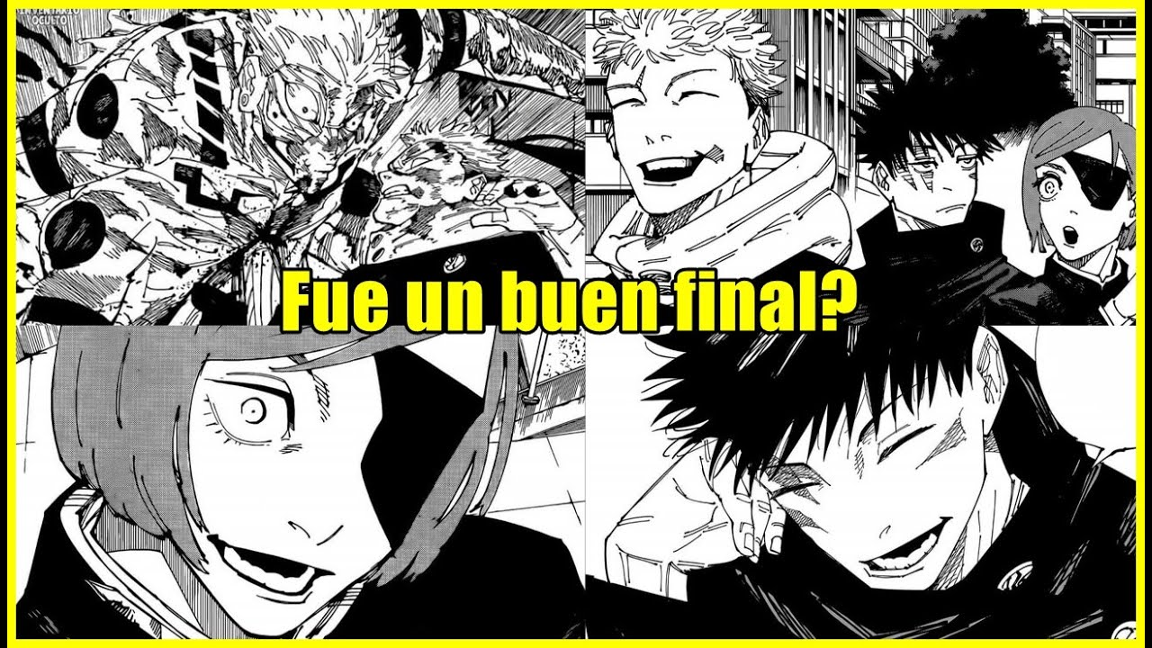 FUE BUENO EL FINAL DE JUJUTSU KAISEN?