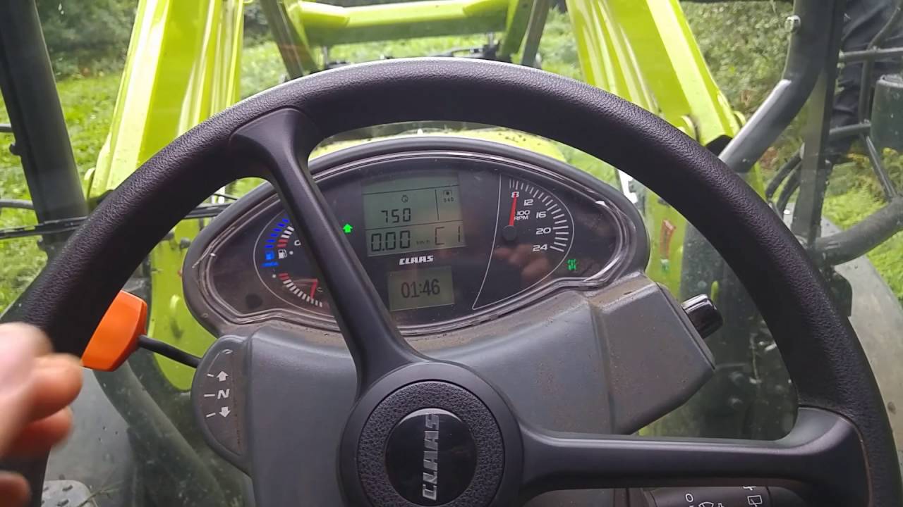 bracken roller on claas arion 420