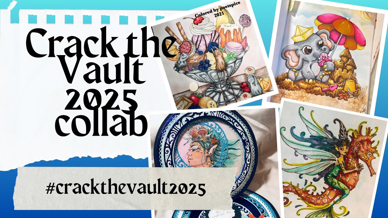 #crackthevault2025 chicken lady coffee tag- #2crafters1design #satmornmakes 