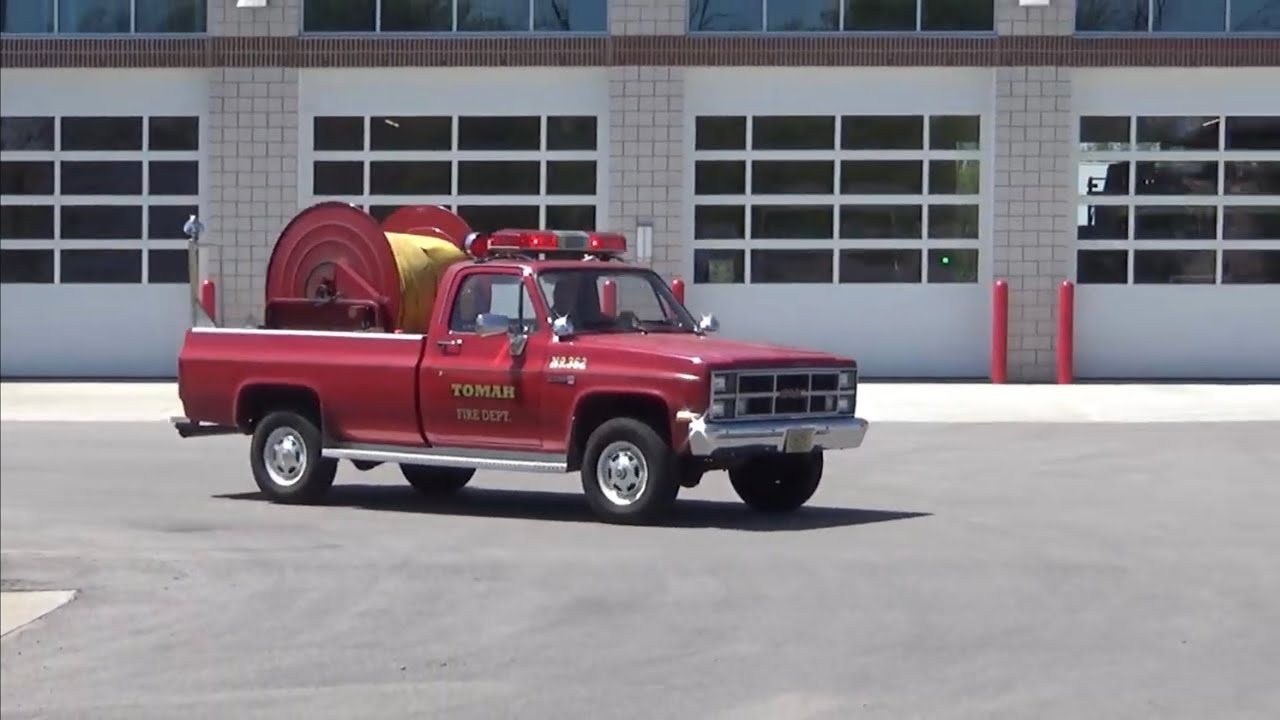 Tomah Fire Department Responding