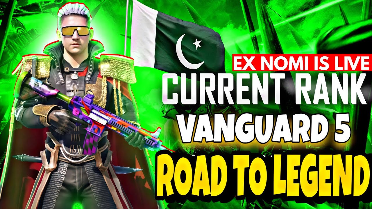 ULTIMATE ROYALE - ROAD TO LEGEND | EX NOMI LIVE | PUBG MOBILE