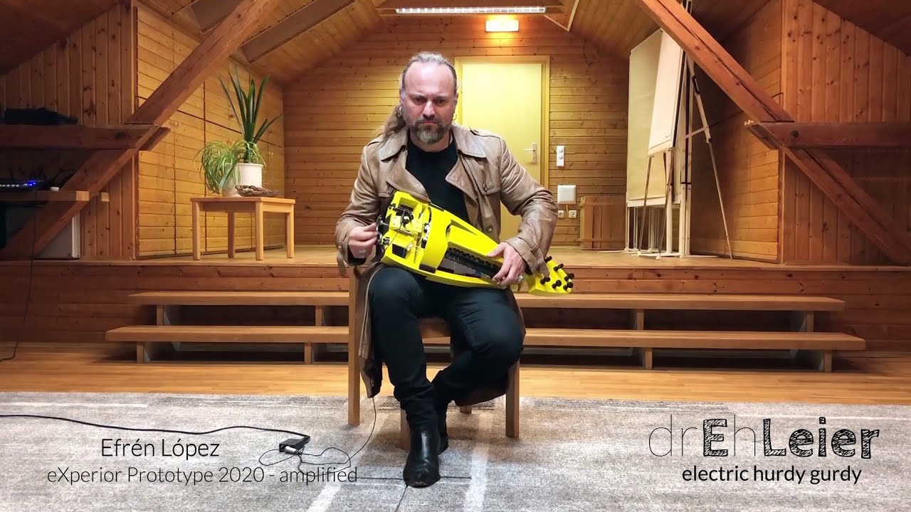E-Gurdy eXperior prototype played by Gregory Jolivet, Efrén López, Johannes Hellmann, Simon Wascher