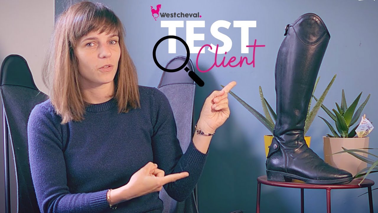 #TESTCLIENT🔎 Les bottes Valentia Privilège Equitation