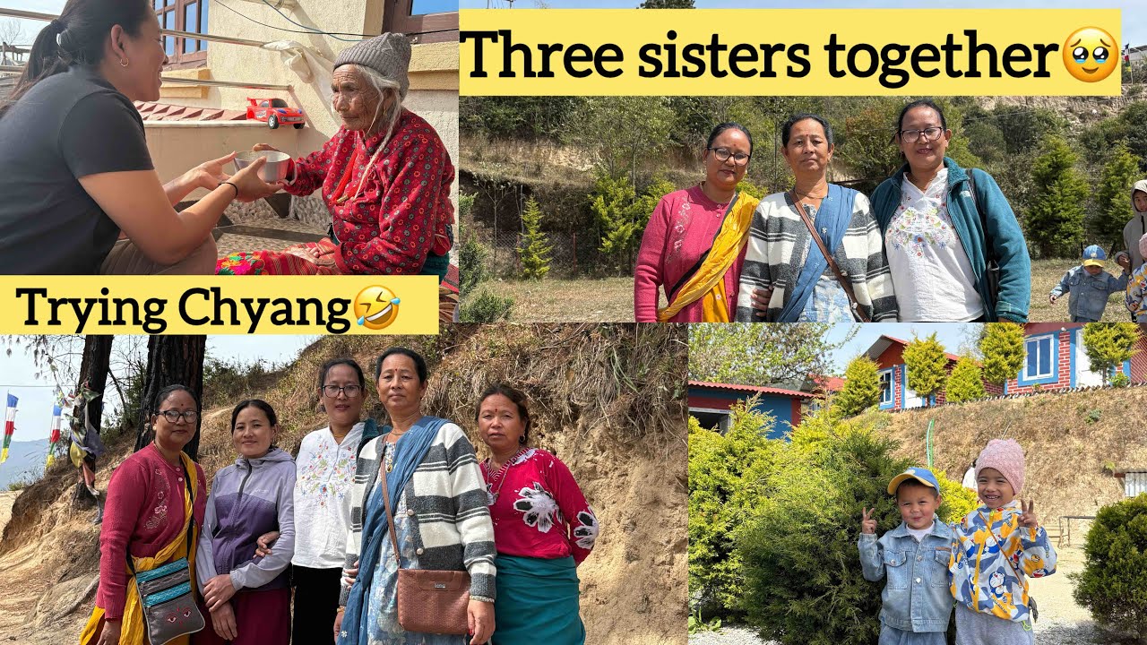 || Mum Offer Me Drink🍷Visiting Sister Resort For Lunch|| @nimsangmoktan 
