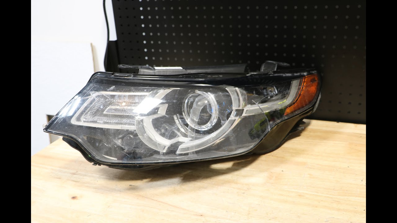 Разборка ксеноновых фар Land Rover Discovery Sport 2015-2019