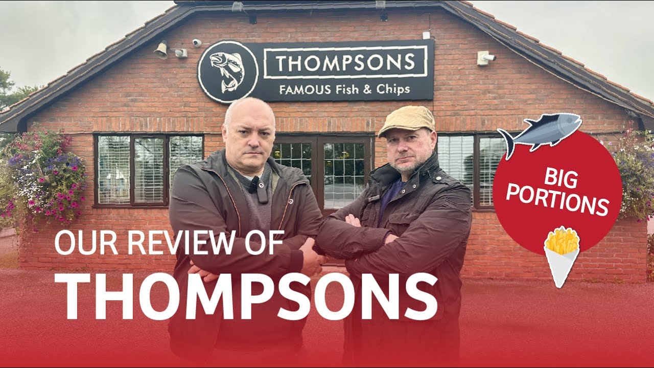 The 2 Grumpy Fryers Review Thompsons Fish n Chips in York | Big Potions!