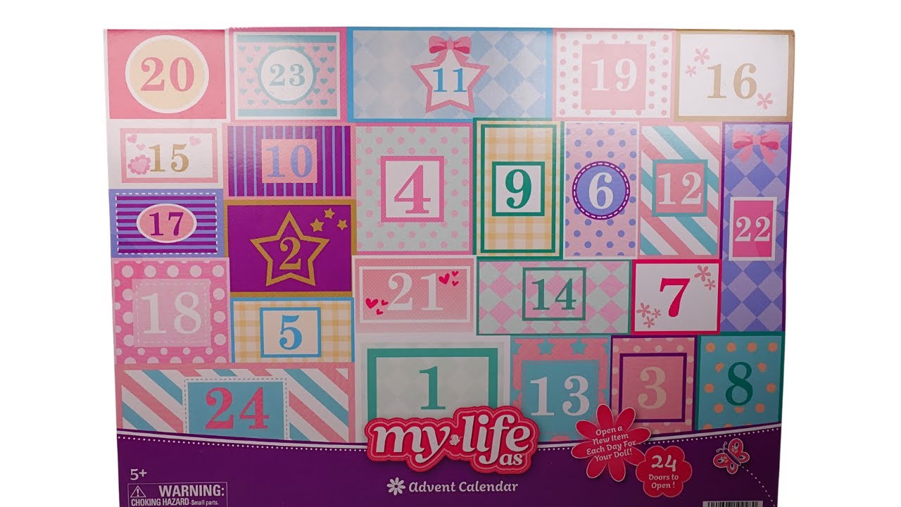 My Life As Advent Calendar 2024 My Life As Dolls Unboxing Review