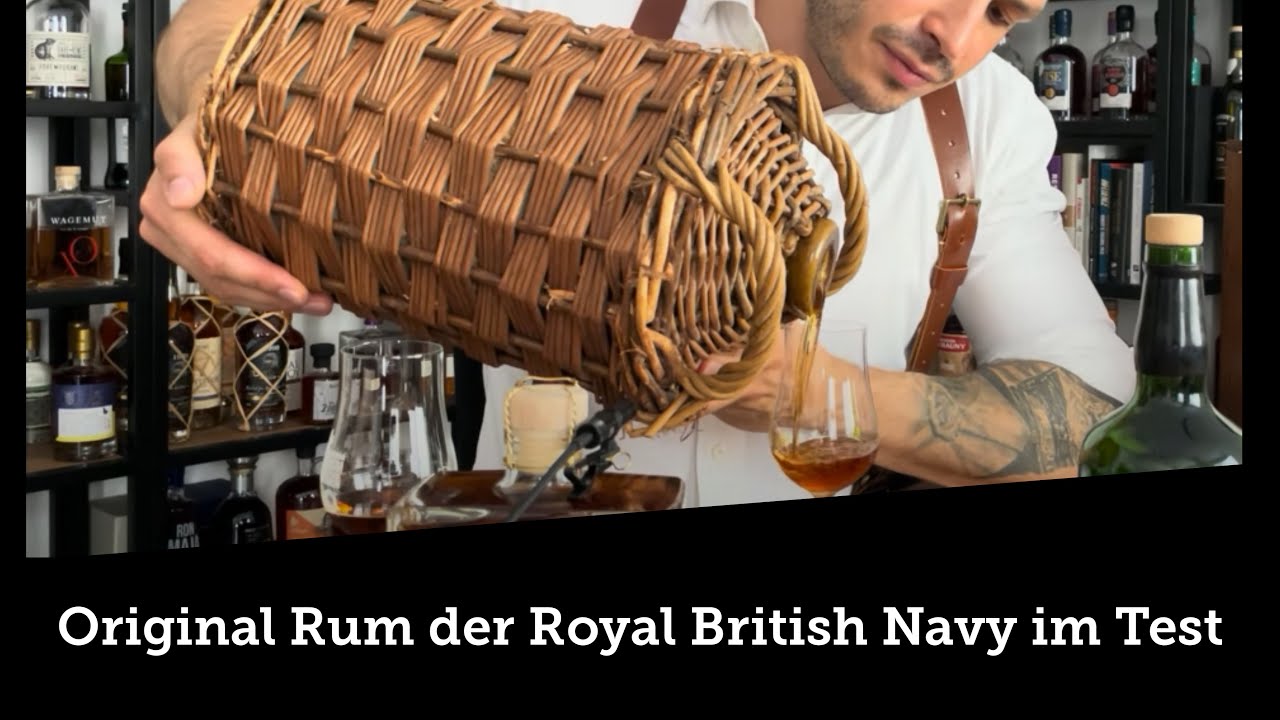 Original Rum der Royal British Navy im Test! Im Direktvergleich mit Black Tot