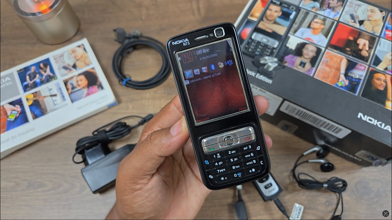 NOKIA N73 SYMBIAN 9.2 | UNBOXING 4K