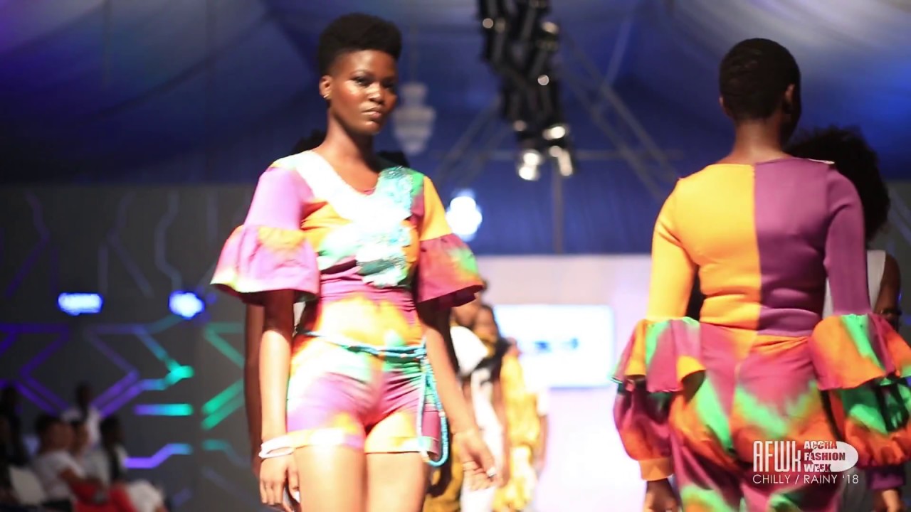 Bri Wireduah (Ghana) @ Accra Fashion Week Chilly Rainy 2018