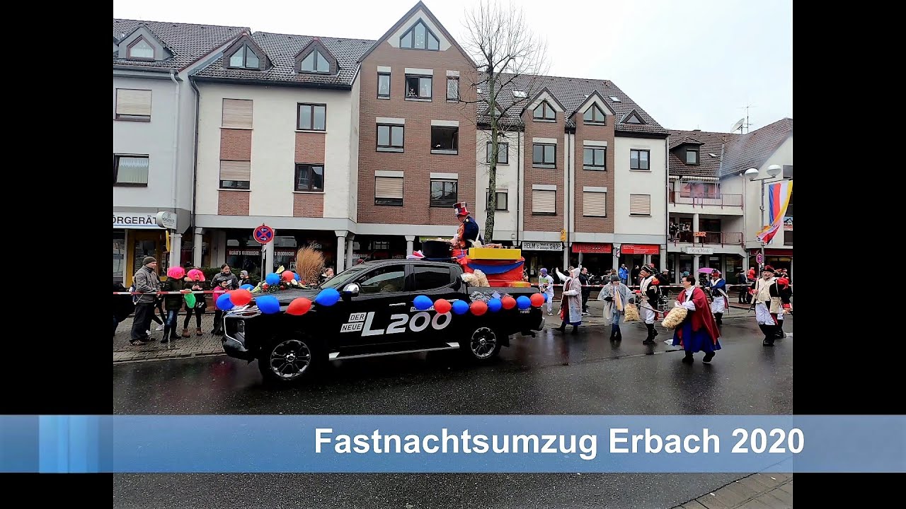Fastnachtsumzug Erbach 2020