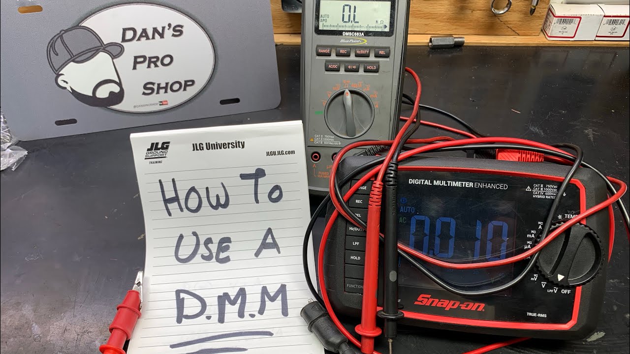 How to use a multimeter, the basics.