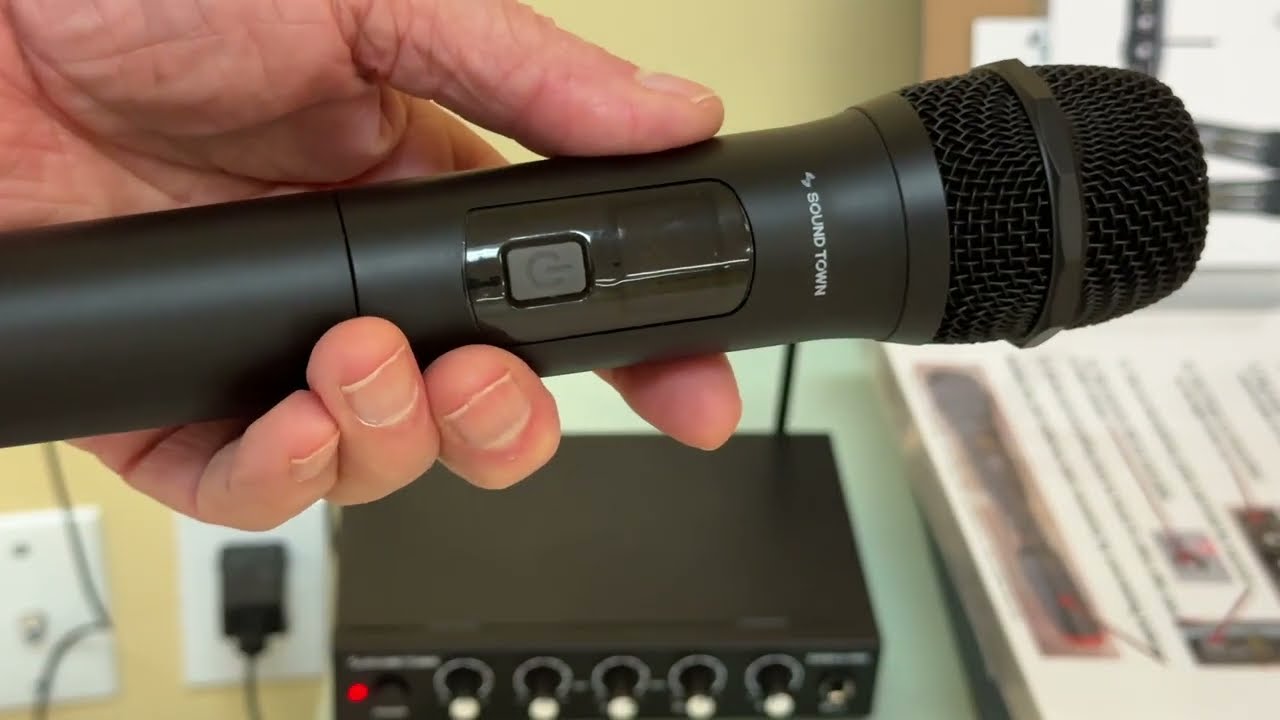 Wireless Microphone Setup