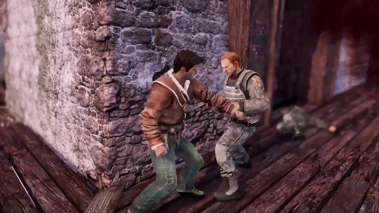 Uncharted 2: Among Thieves - Melee Fights/Killing Compilation