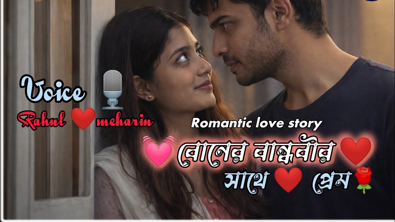 বোনের বান্ধবীর সাথে প্রেম | অপ্রত্যাশিত ভালোবাসার গল্প//bangla love story video new 